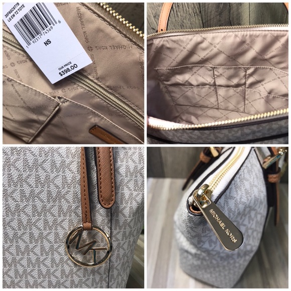 Michael Kors SET Vanilla:Ciara Tote Bag+Wallet - Picture 5 of 8